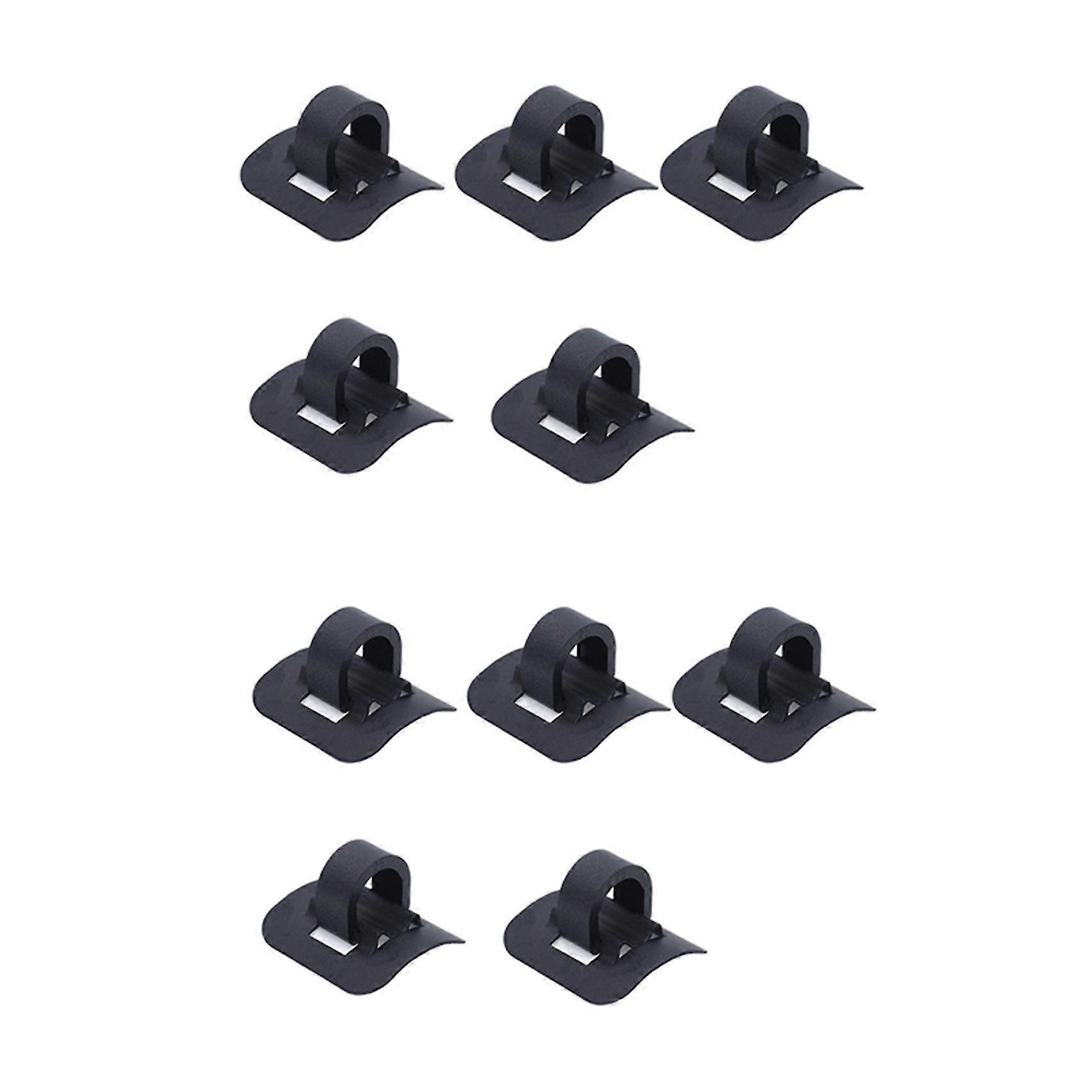 5pcs Bicycle C Shape Shift Brake Guide Cable Tube Fixed Clamp Buckle