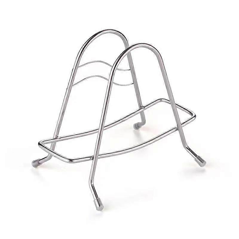 Cutting Board Holder Rack Cutting Board Storage Rack Pot Lid Holder Stainless Steel Bracket, Pot Lid Storage Rack for Kitchen Cabinets or Pantry