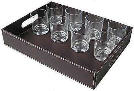 2025適切なレザートレイサービングトレイウェイタートレイサービングプラッター