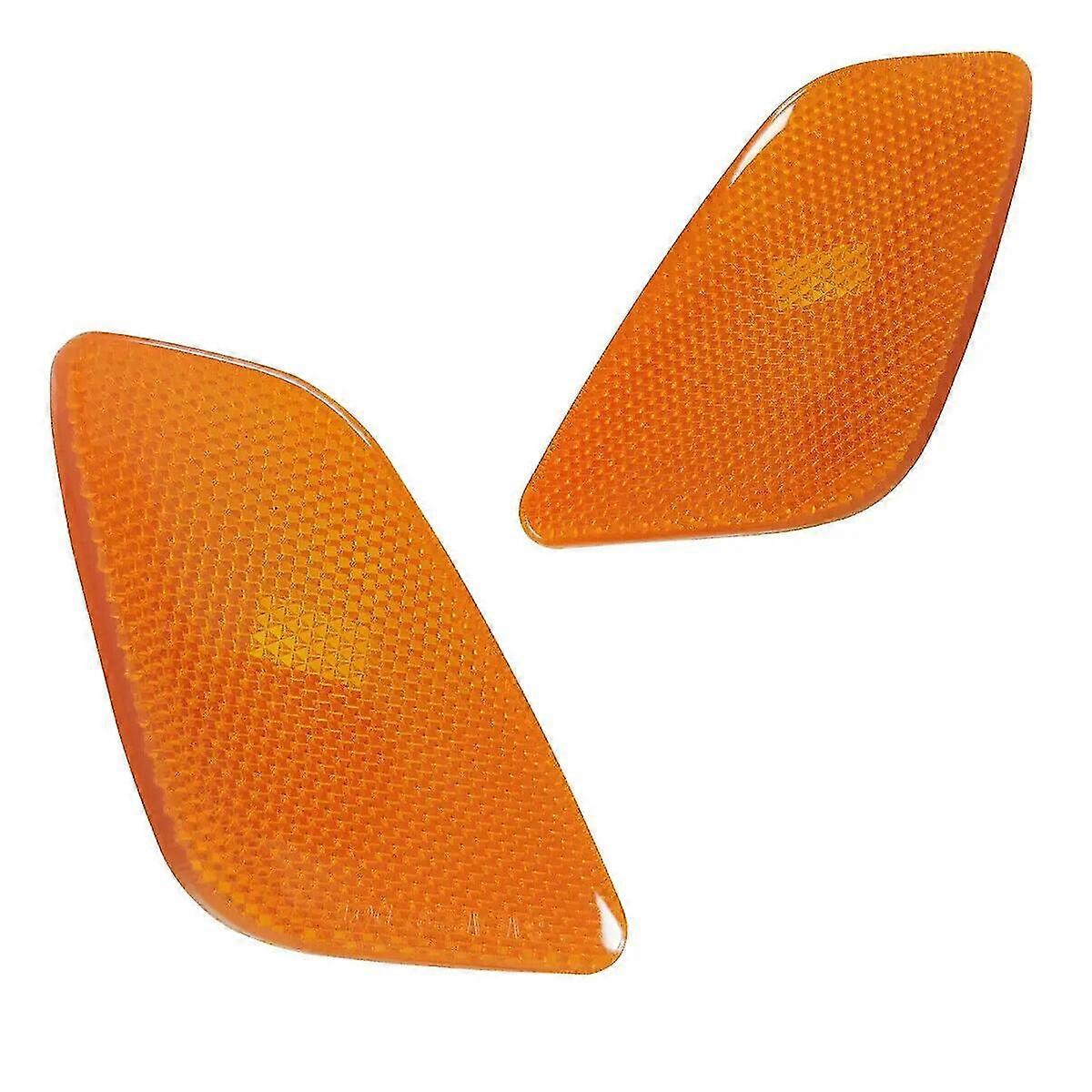 For 1997-2006 Jeep Wrangler Tj Front Fender Corner Side Marker Light Lamp Clear