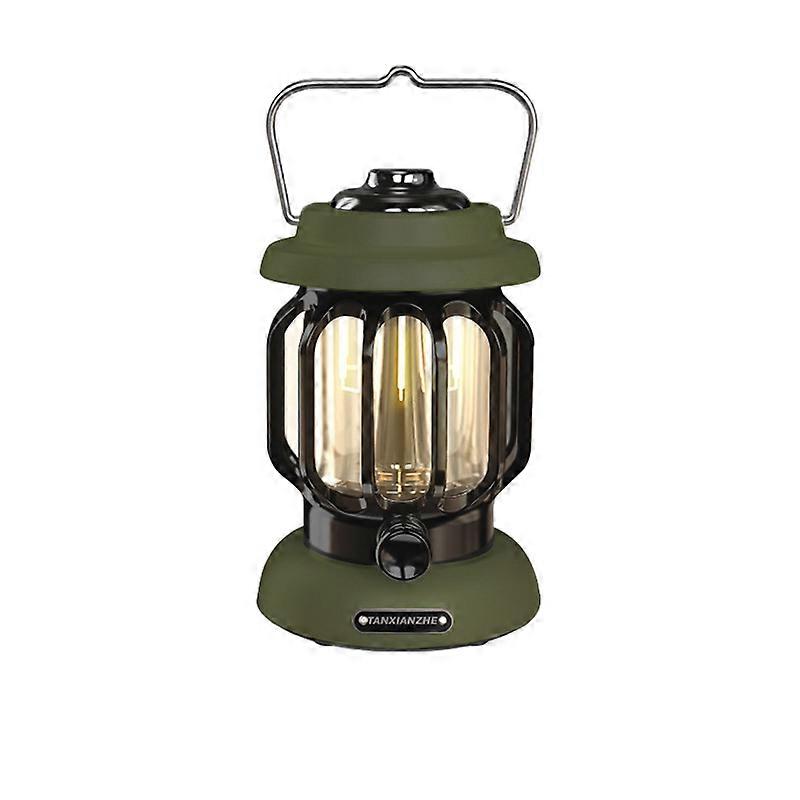 LED Waterproof USB Powered Camping Lantern, 2 Light Modes