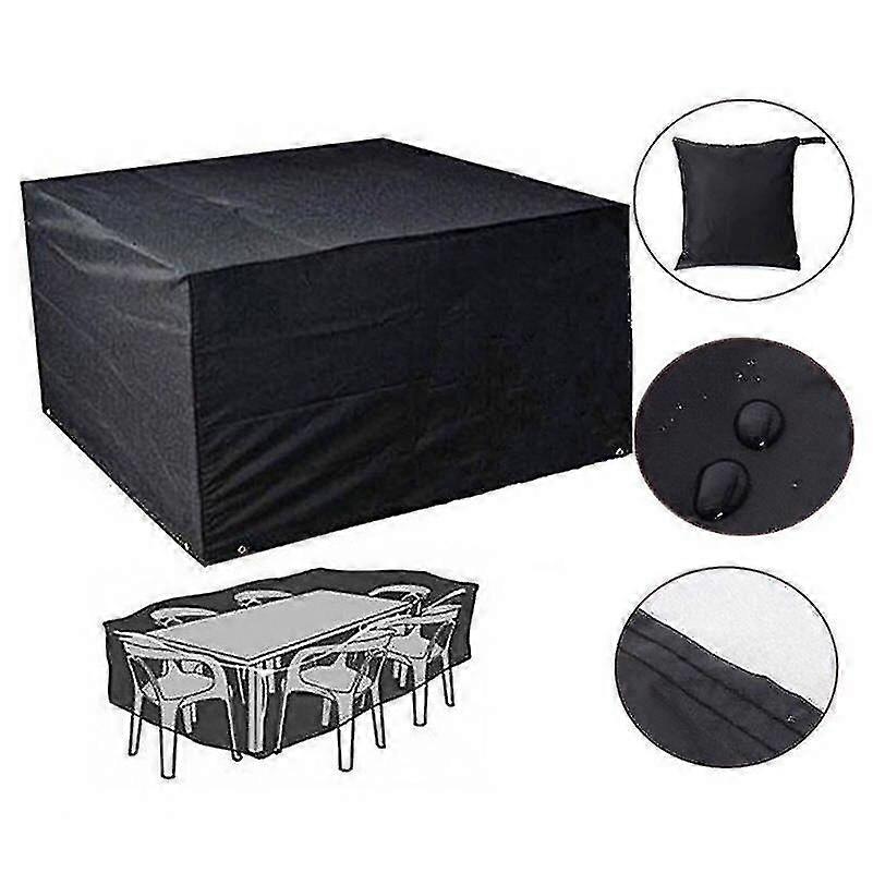 Ltcmfc ( 242 × 162 × 100cm ) 防水屋外バーベキューテーブルチェアカバーガーデンパティオ家具カバー