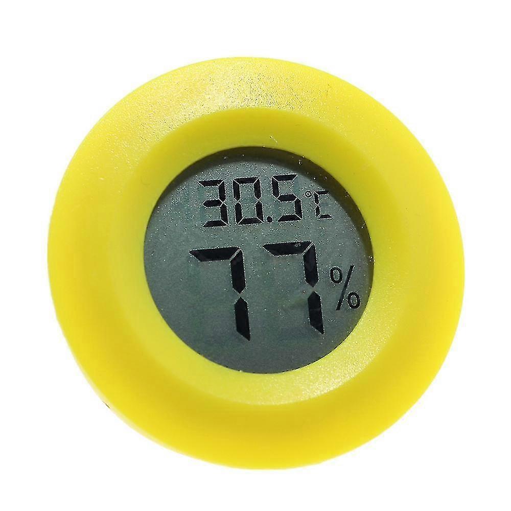3 Pack Hygrometer Thermometer Digital Lcd Monitor Humidity Meter Gauge For Humidifiers Dehumidifiers Babyroom