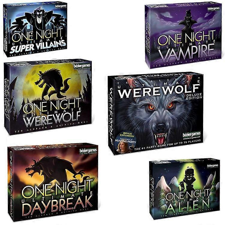 English version Board game One Night Ultimate Werewolf