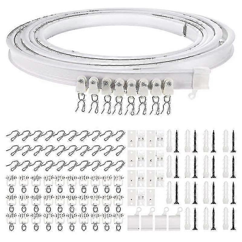 1-5m Bendable Ceiling Curtain Track Flexible Ceiling Curtains