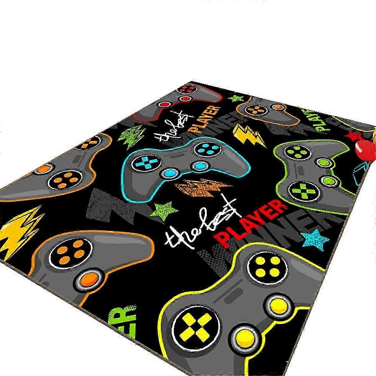 120X160CM 3D Gaming Machine Handle Room Carpet Rug