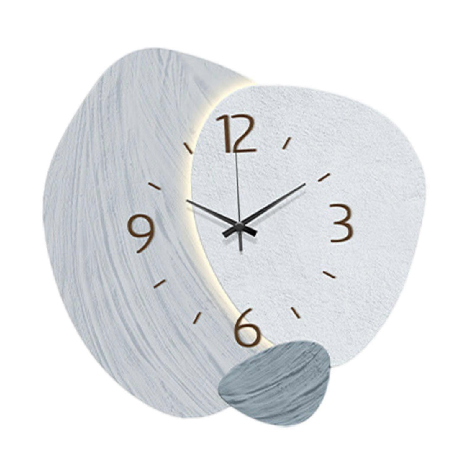 Wall Hanging Clock Precision Decorative Clock for Office Bar Cafe Restaurant Style A