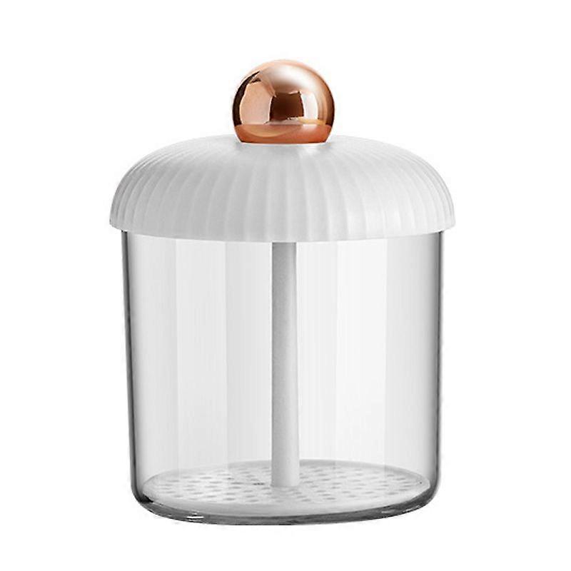 Face Foam Maker, Portable Cleansing Foaming Cup Reusable Whip Bubble Maker for Travel,White Gold