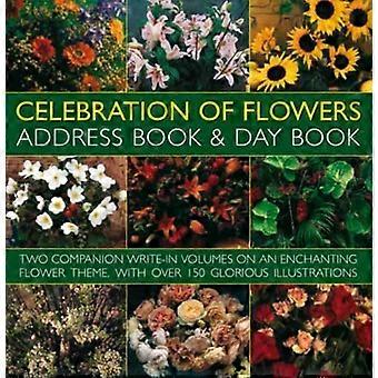 Conjunto de Agenda e Livro Diário Flower Celebrations - A. Lorenz