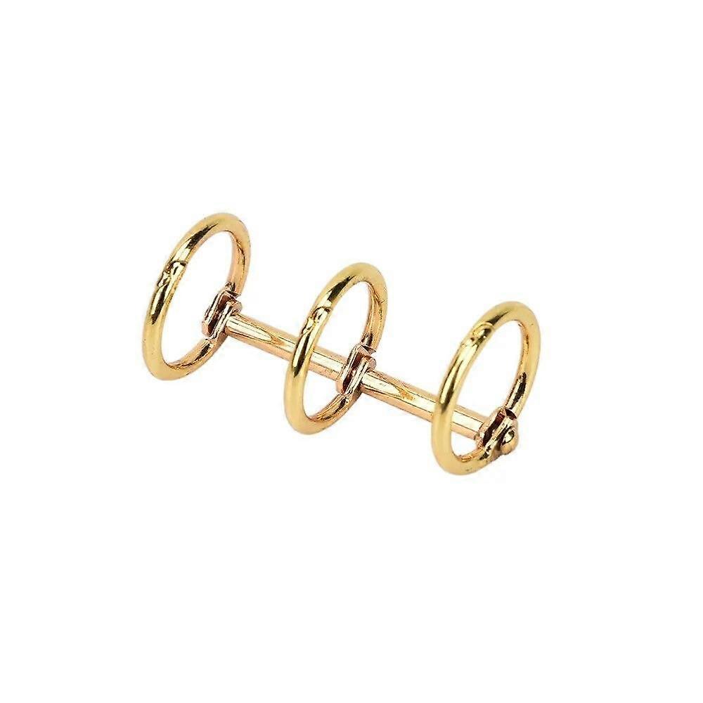 Loose Leaf Book Binder 3 Rings For Notebook Album Scrapbook Clips Metal Ring Binder Calendar Circle Stationery Offic