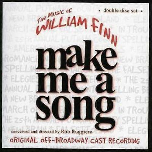 ウィリアム・フィン・メイク・ミー・ア・ソング - ウィリアム・フィンの音楽 CD 2枚組(2008年)