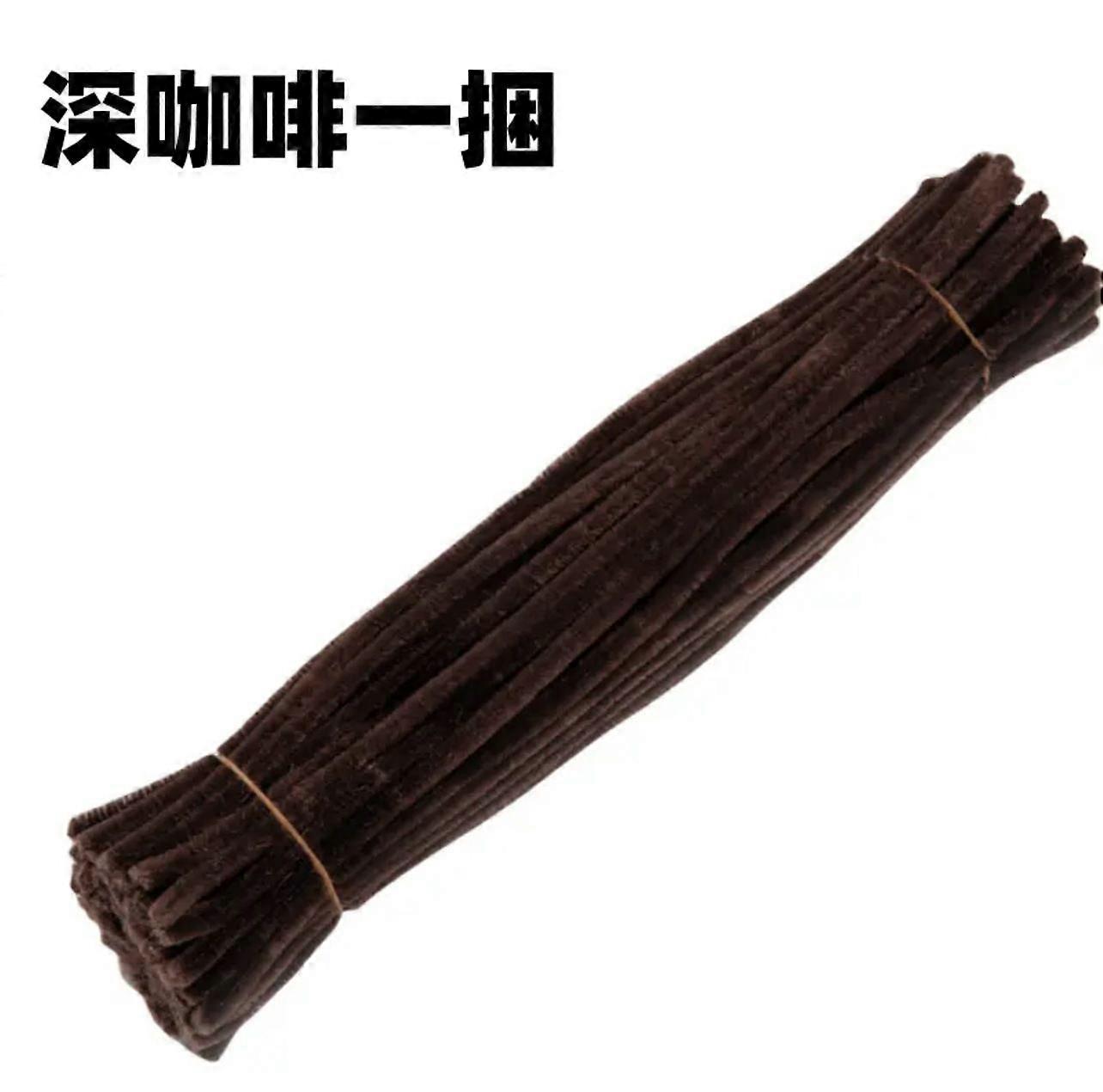 300pcs Thick Fluffy Pipe Cleaners For Diy Crafts Jumbo Pipe Cleaners For Craft Projects Fur Trim For Art Decorations Fuzzy Sticks For Creative Handma