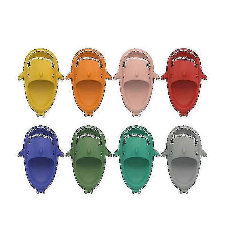 Shark Tossut Liukumattomat Suihku Kylpyhuonetossut Pehmeät kesäliukusandaalit Tytöille Ja Pojille Uusi SHJ