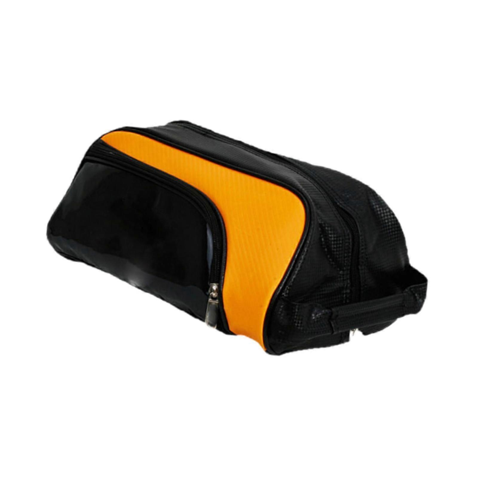 سحاب الرياضة الأحذية الحاملة حقيبة المنظم الأحذية لتشغيل الجوارب المحملات قفازات أصفر