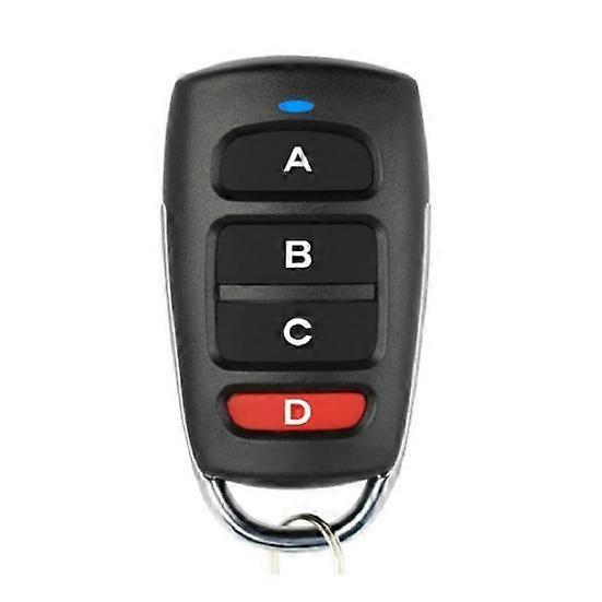 Universal Garage Door Remote Control Key Fob 433 Mhz Easy-to-use with Indicator Light Garage Door Remote Control Replacement