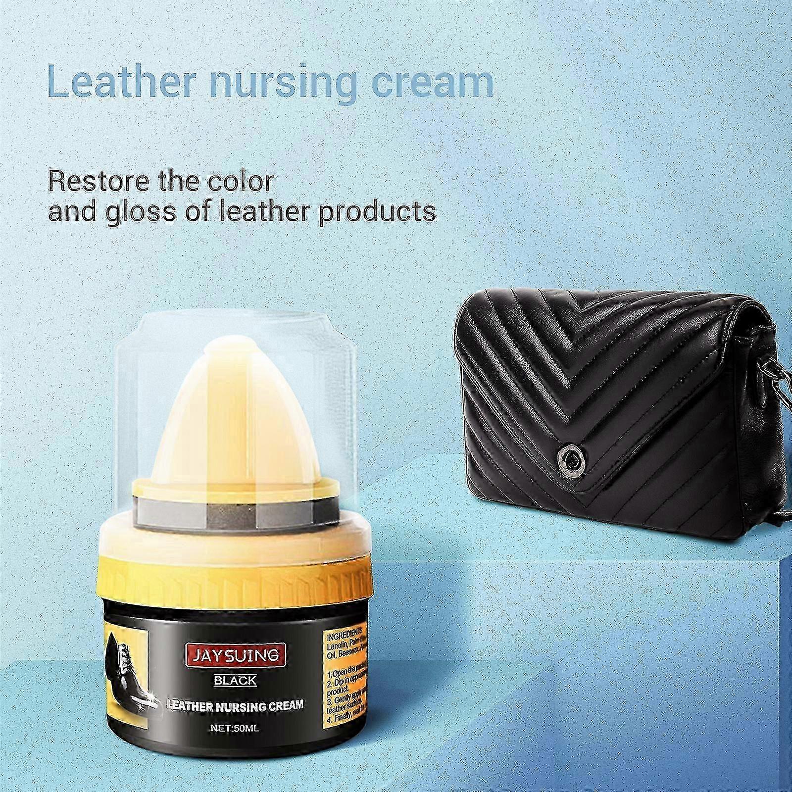 Jaysuing الجلود الجلود البولندية الأحذية الجلدية صيانة مقعد الأريكة صيانة صيانة الجلود المحمولة - 50 مل