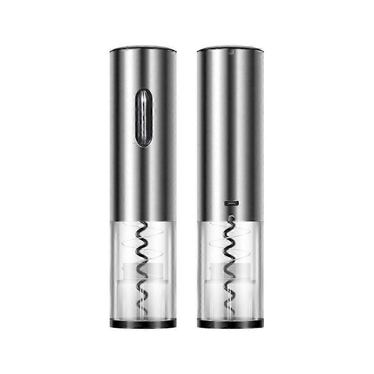Electric Wine Opener Set Automatic Opener Reusable Corkscrew with Foil Cutter compatible with Wine Lovers Gift