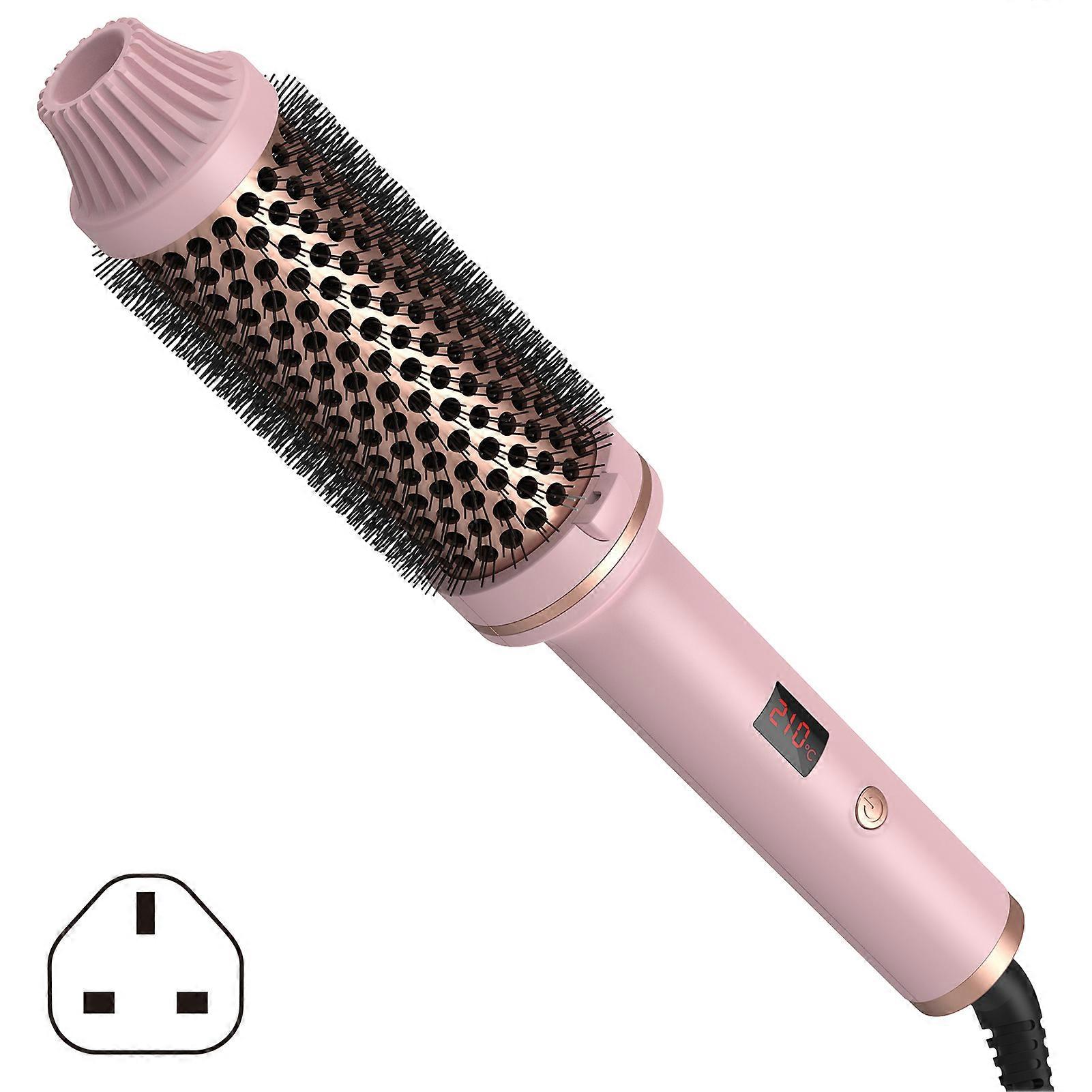 3 in 1 Pro Negative Ions Two PTC-Heaters Thermal Brush Travel-Friendly Temperature Control Styling Brush for Hair Styling Accessories