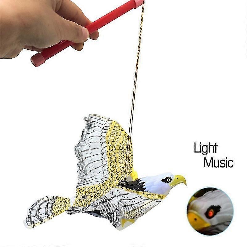 Fake Flying Hawk Decoy Bird Deterrent Devices Scare Birds Away Pigeon Repellent For Garden