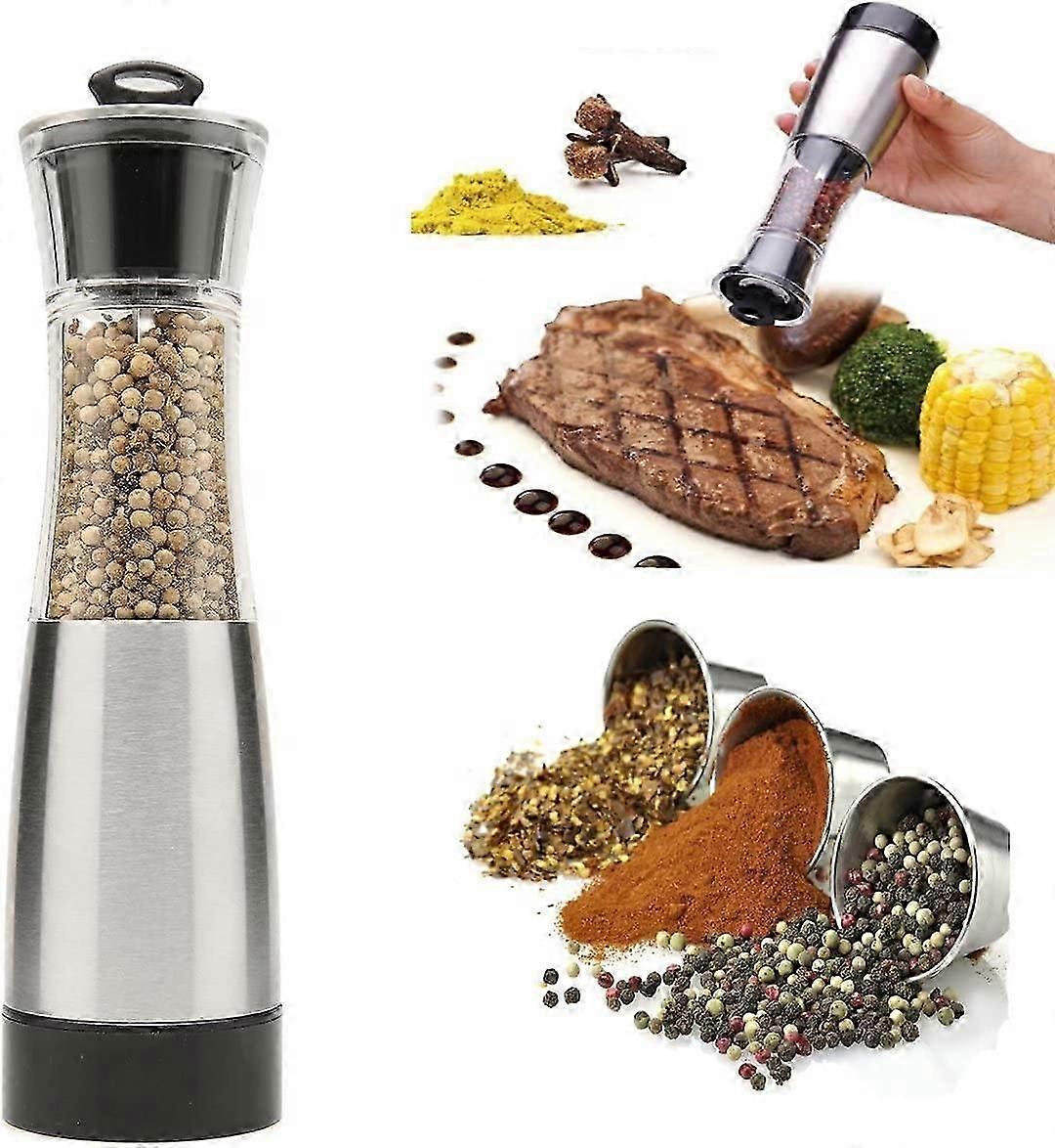 Electric Salt Mill or Adjustable Battery with Ceramic Rotor