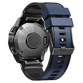 Typ J Kalebol Klb-ssgj-001 Für Fenix 7x/7x Pro Silikonuhr 26mm Armband Dual Style M Mehrfarbig