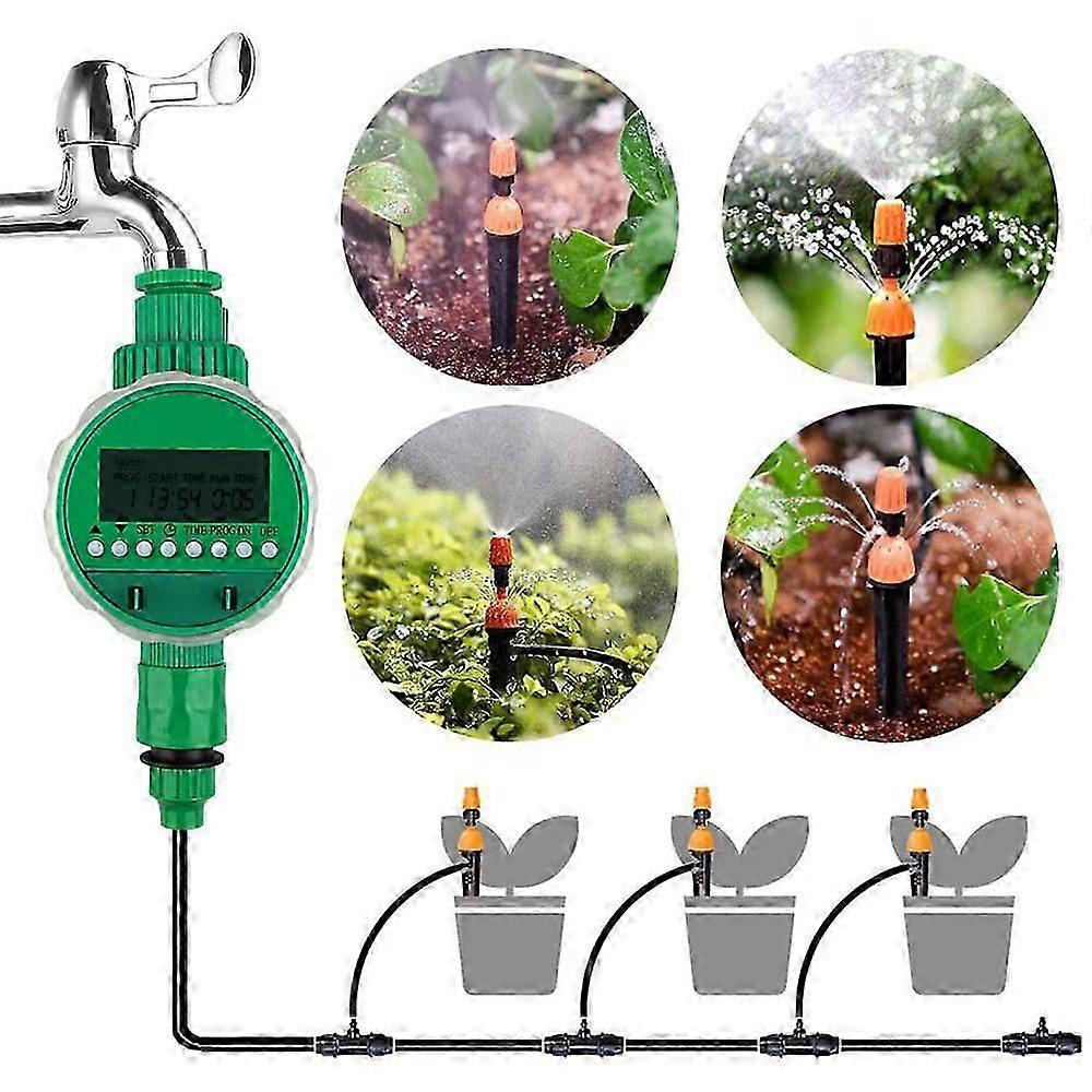 Automatic watering water timer, timer, timer, LCD display, digital Automatic time-saving irrigation with waterproof