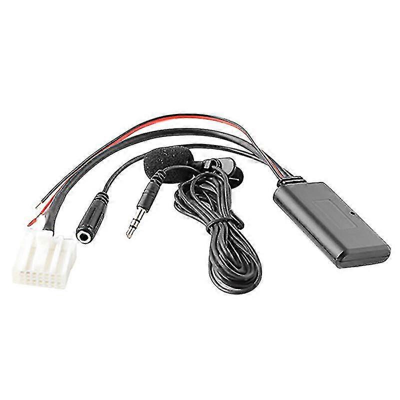 Bluetooth 5.0 Autoadapter mit AUX-Mikrofon und Freisprecheinrichtung für Mazda 2/3/5/6/MX5/CX7
