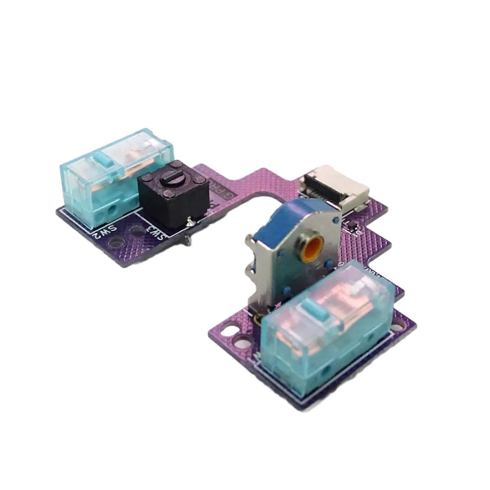Mouse Mainboard Circuit Board For GPro Wireless Mouse Microswitch Button Board Smooth Scroll Wheel Dustproof