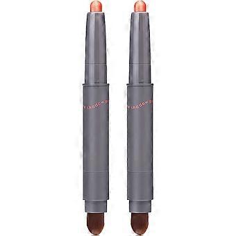 Longwear Eye Shadow Stick Set, wasser- und schweißfester knitterfreier Lidschattenstift mit sauberer veganer, tierversuchsfreier Formel, ideal zum Verschenken &
