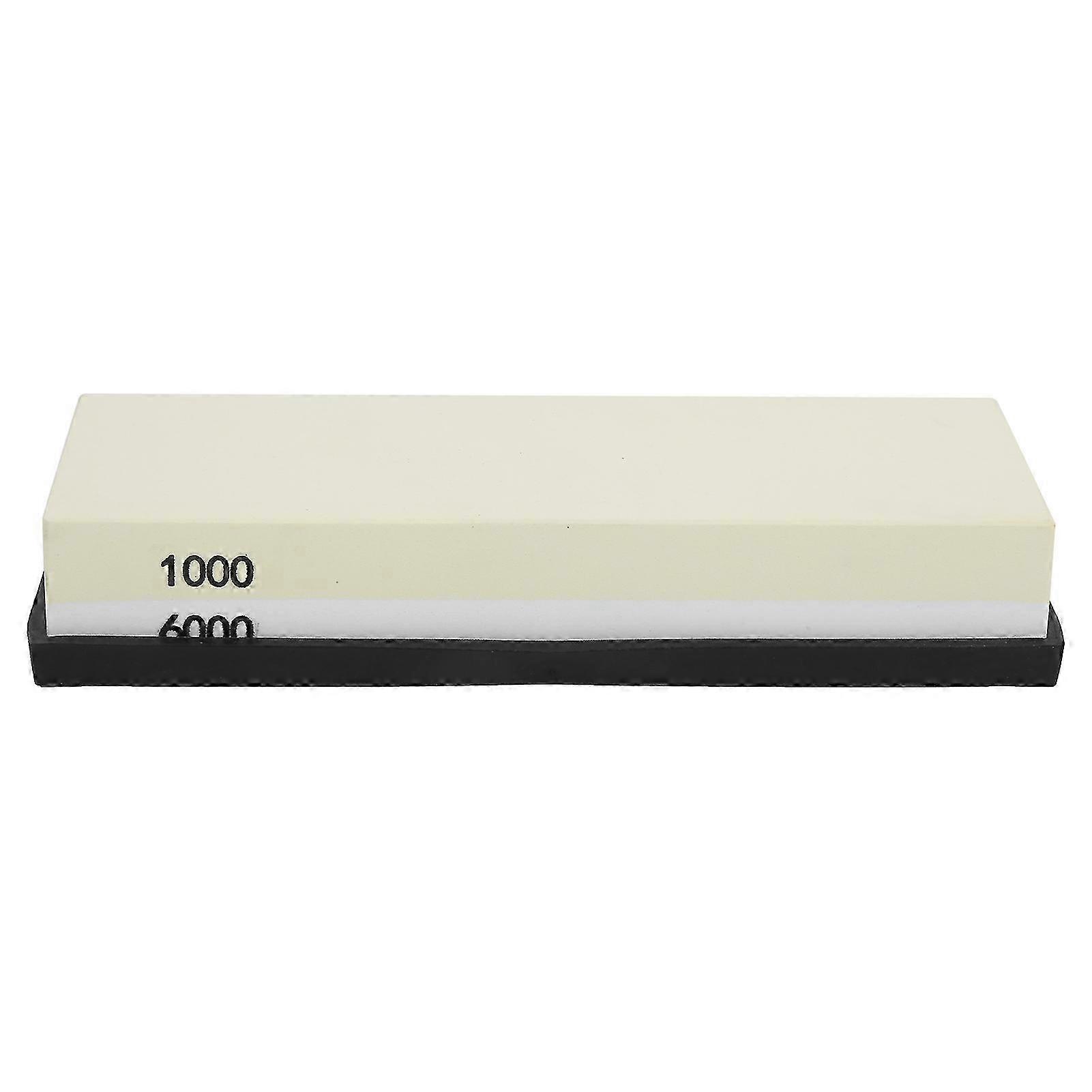 1000 6000 Grit Knife Sharpening Stone DoubleSided Home Kitchen Knife Sharpener Whetstone
