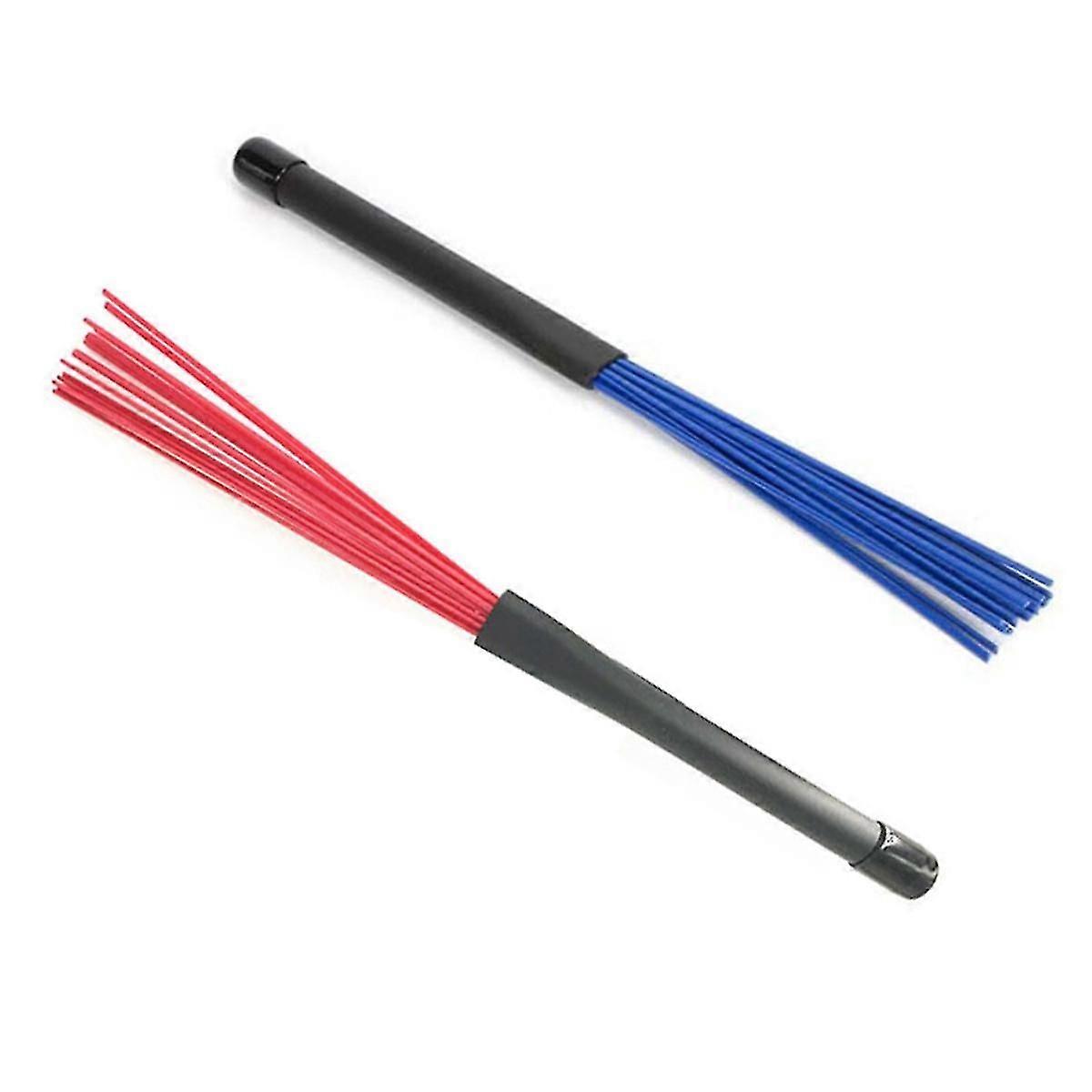 2 Pack Percussion Drum Brushes, Professional Wire Brushes, Jazz Drum Brushes, Percussion Drum Brush