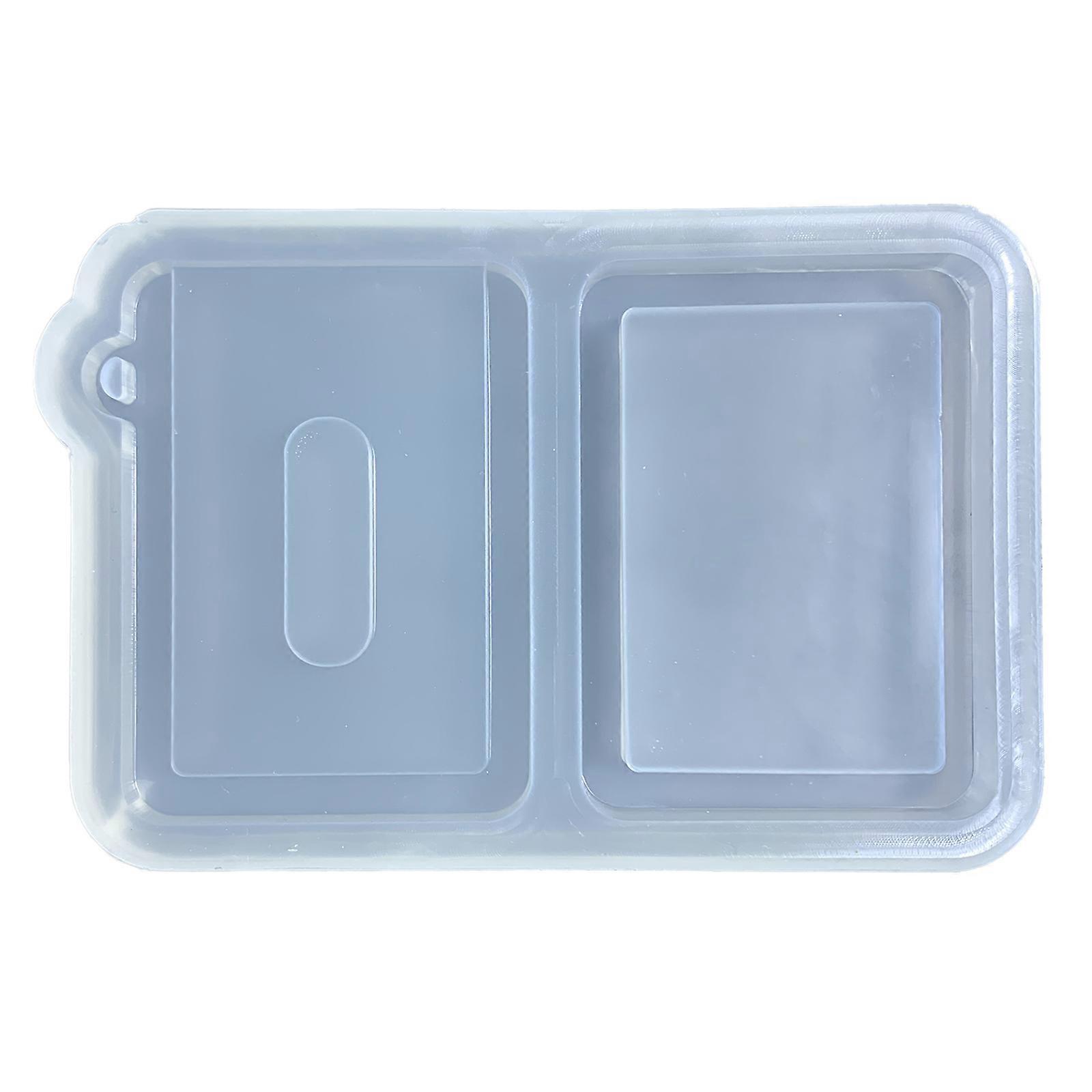 Resin Shaker Molds Photo Frame Resin Molds Silicone Quicksand Molds Resin Shaker Epoxy Casting Molds for Resin-Arts  S
