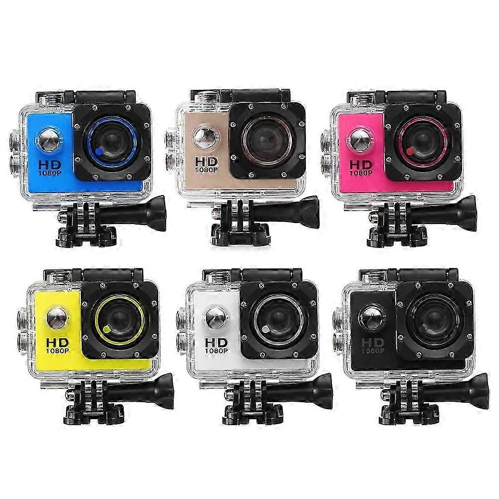 新しい12MPミニカメラGopro HD 1080P 32GBアウトドアスポーツ防水12MP SJ4000 Goproカメラ4 K(Goproアクションビデオ用Camera_Lucky_B
