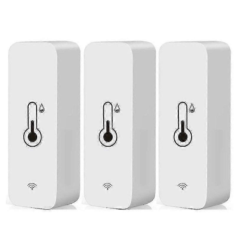 3X Wifi Temperature And Humidity Hygrometer Sensor