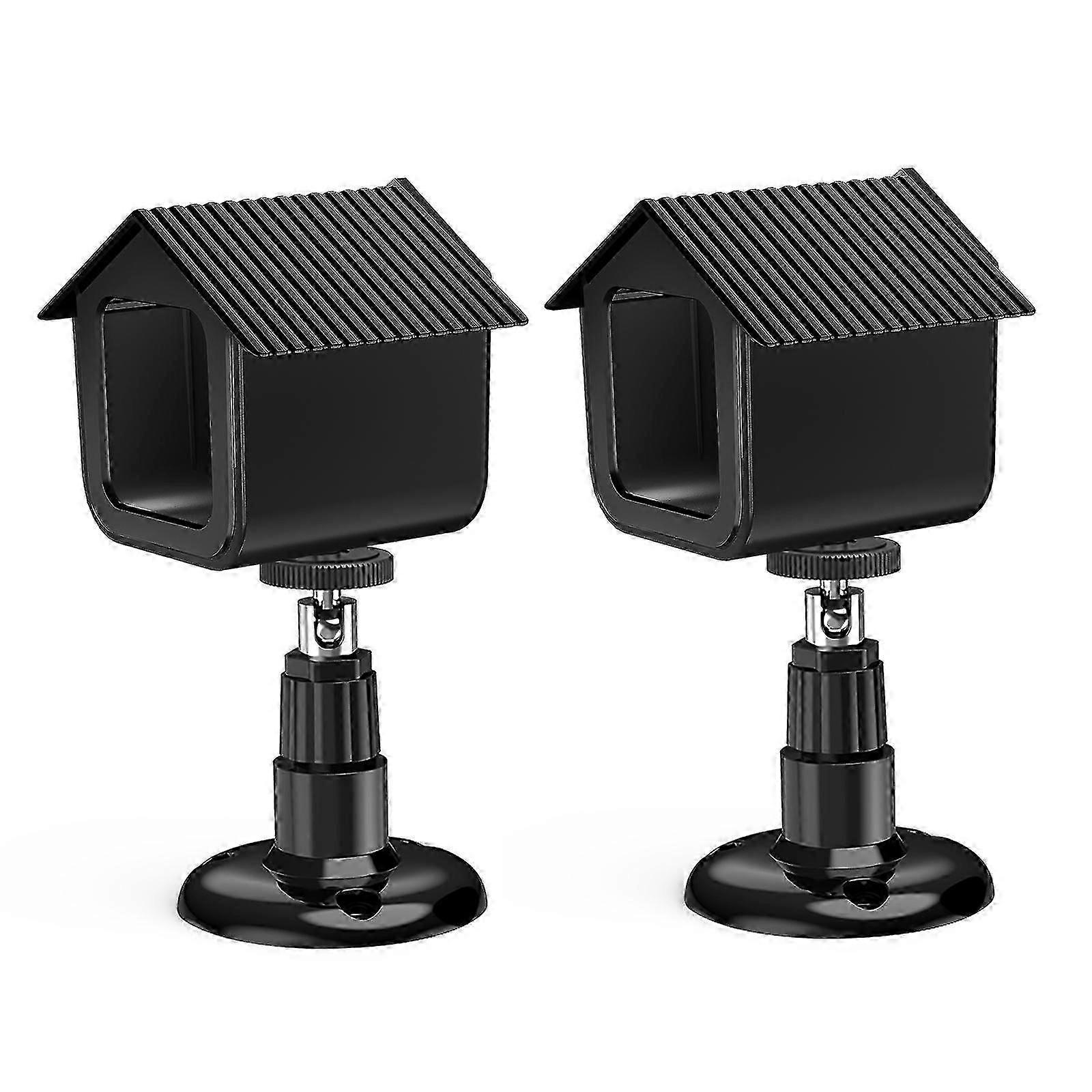 Wall Mount Protective Cover Compatible with Wyze Cam V3 Weatherproof 360 Degree Adjustable Indoor/Outdoor Mounting Cover Case (1-Pack, Black)