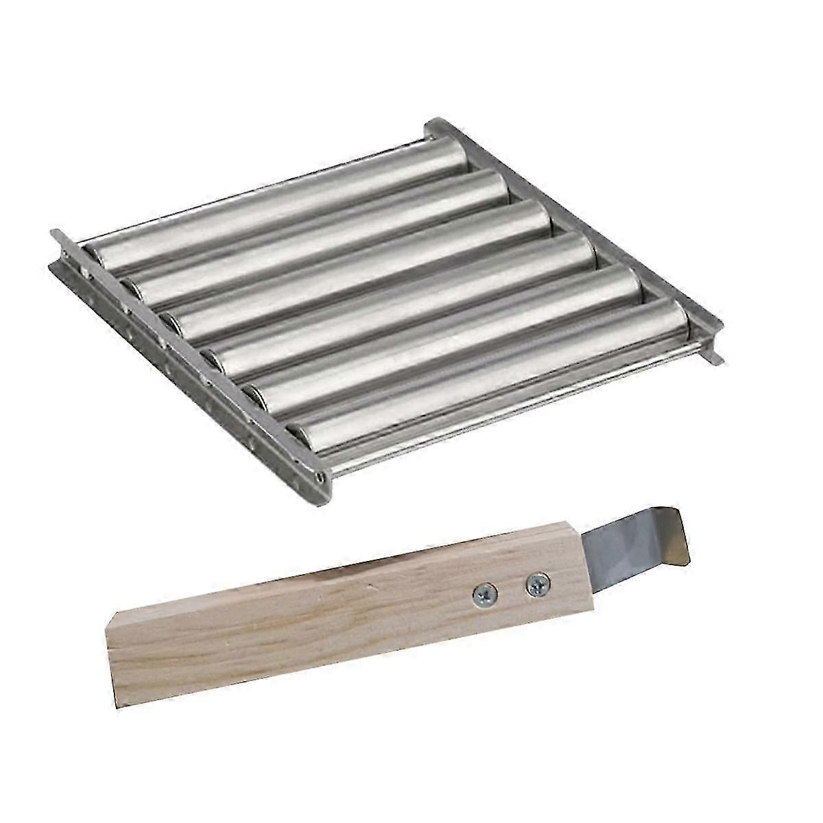 רולר נקניקיות לגריל, מתלה רולר נקניקיות ברביקיו לגריל, מתקני קיטור לברביקיו יסודות הקמפינג Acce