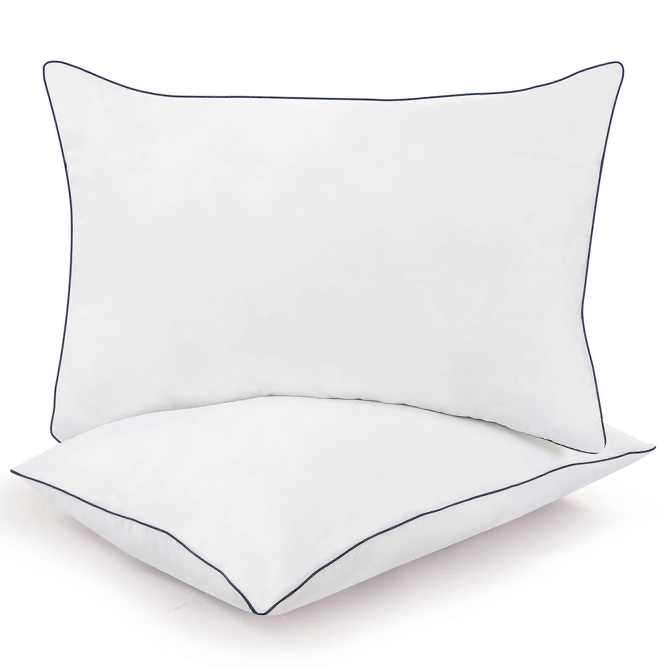 2 Pack Cooling Pillows for Sleeping Back Sleepers Queen Size 20x30 Inches