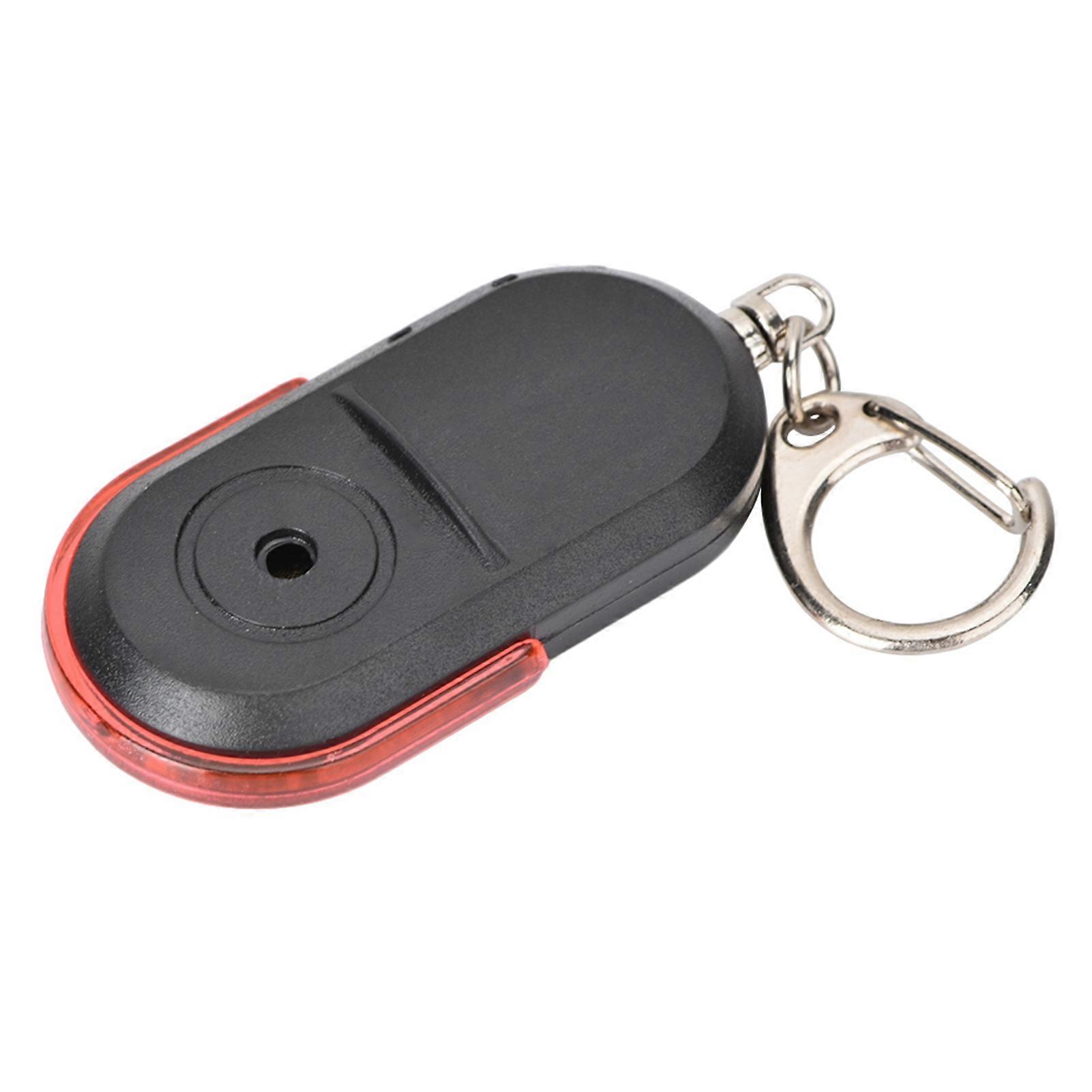 Wireless Anti-Lost Key Finder Locator Whistle Alarm LED Red 5.3x3x1cm