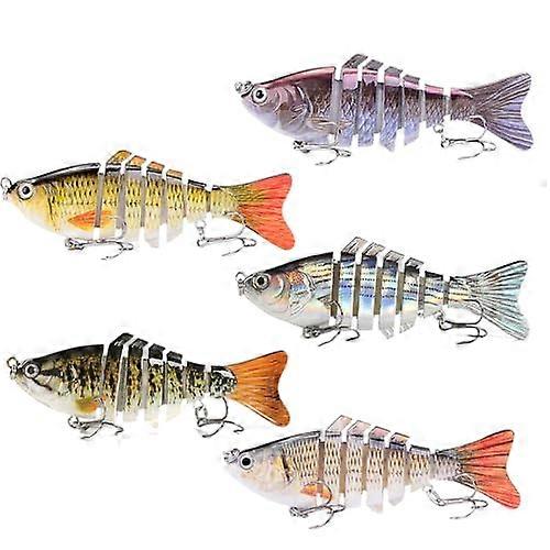 Bionic Swimming Bait, Robotic Fishing Lure That Swim by Itself for Freshwater & Saltwater, Attracts Bass, Walleye and Trout