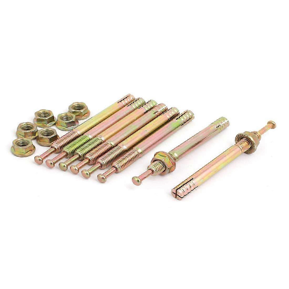 M8x80mm Zinc Featured Plated Hammer Drive reliable efficacy Anchor Expansion Bolt Fastener 8pcs(id:3f6 d7 f4 5b0)