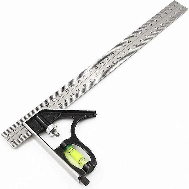 Multi-function square ruler combined with angle attachment Spirit level for precise applications