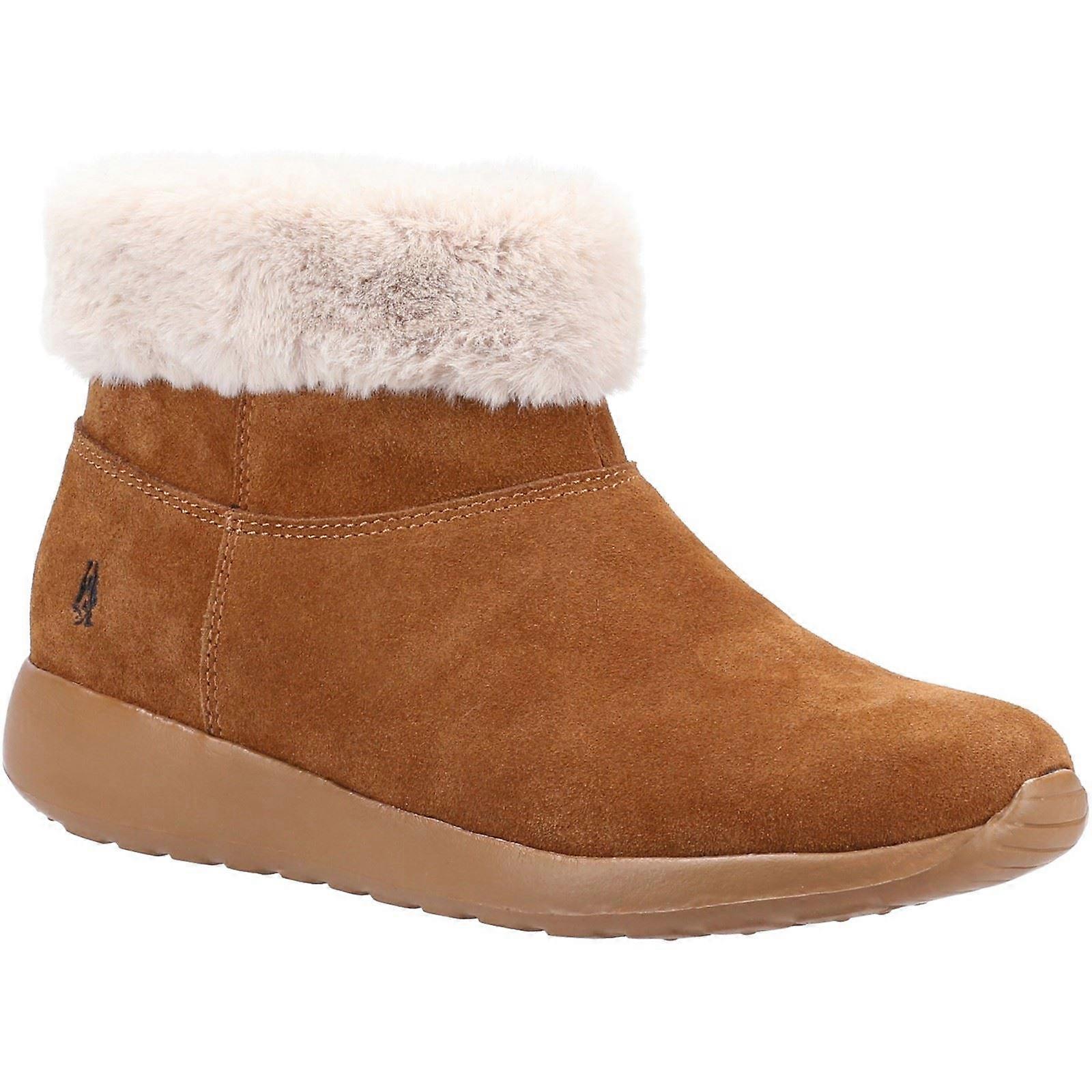 Hush Puppies Lollie Tan Leather Female Ladies Mid Boot-8