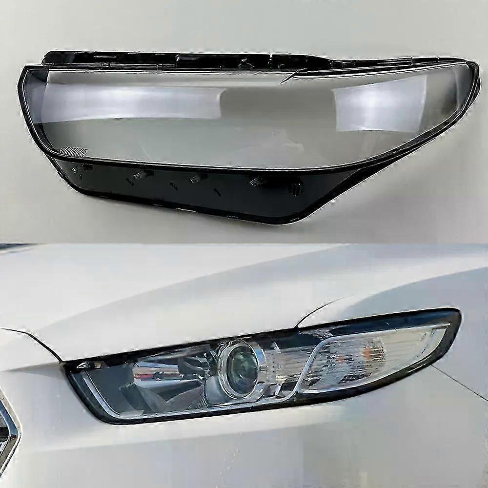 For Ford Taurus 2015 2016 2017 2018 Headlights Cover Transparent Lamp Shade Headlamp Shell Plexiglass Replace Original Lampshade