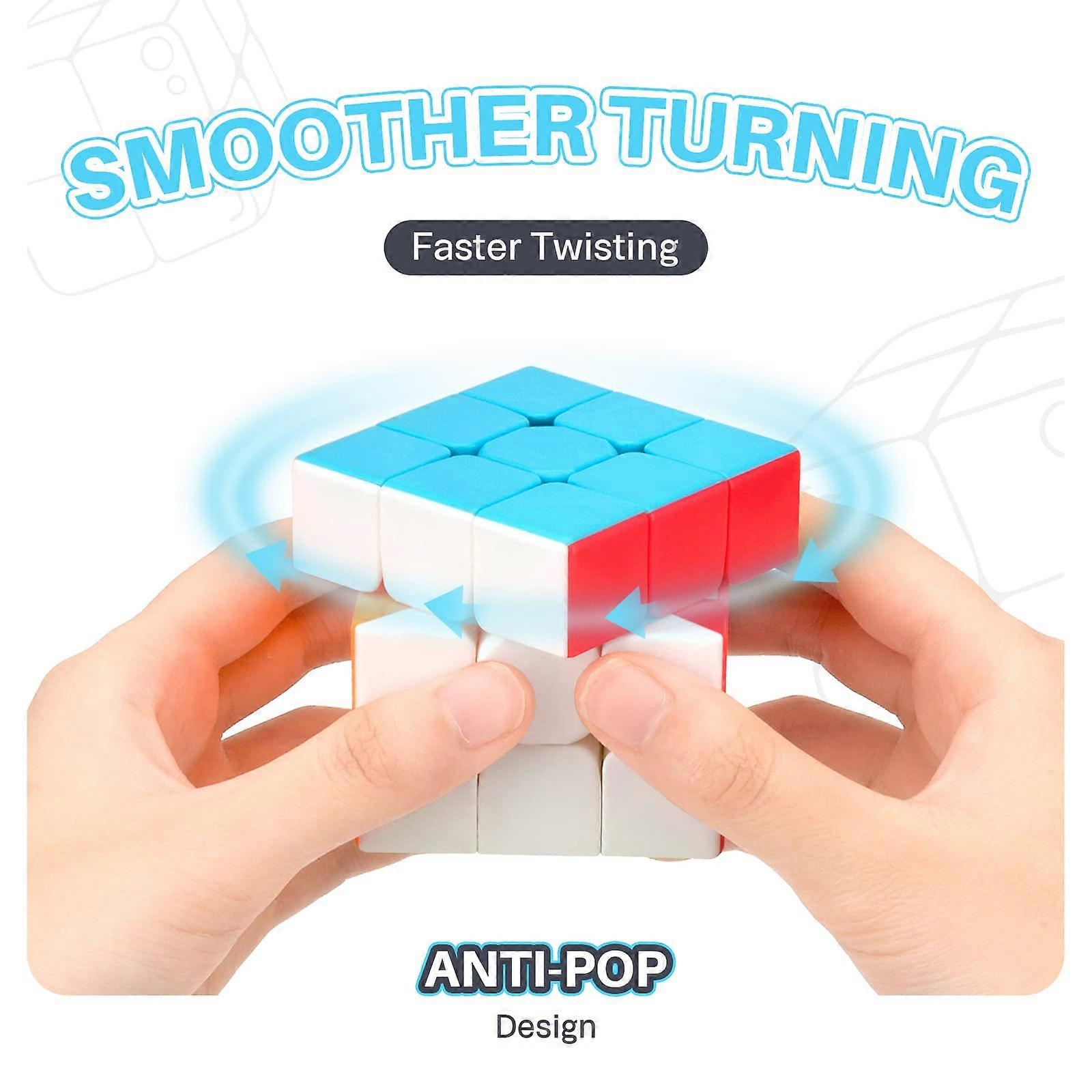 3x3/4x4/5x5 Speed Cube Magic Cube for Children and Adults  Stickerless