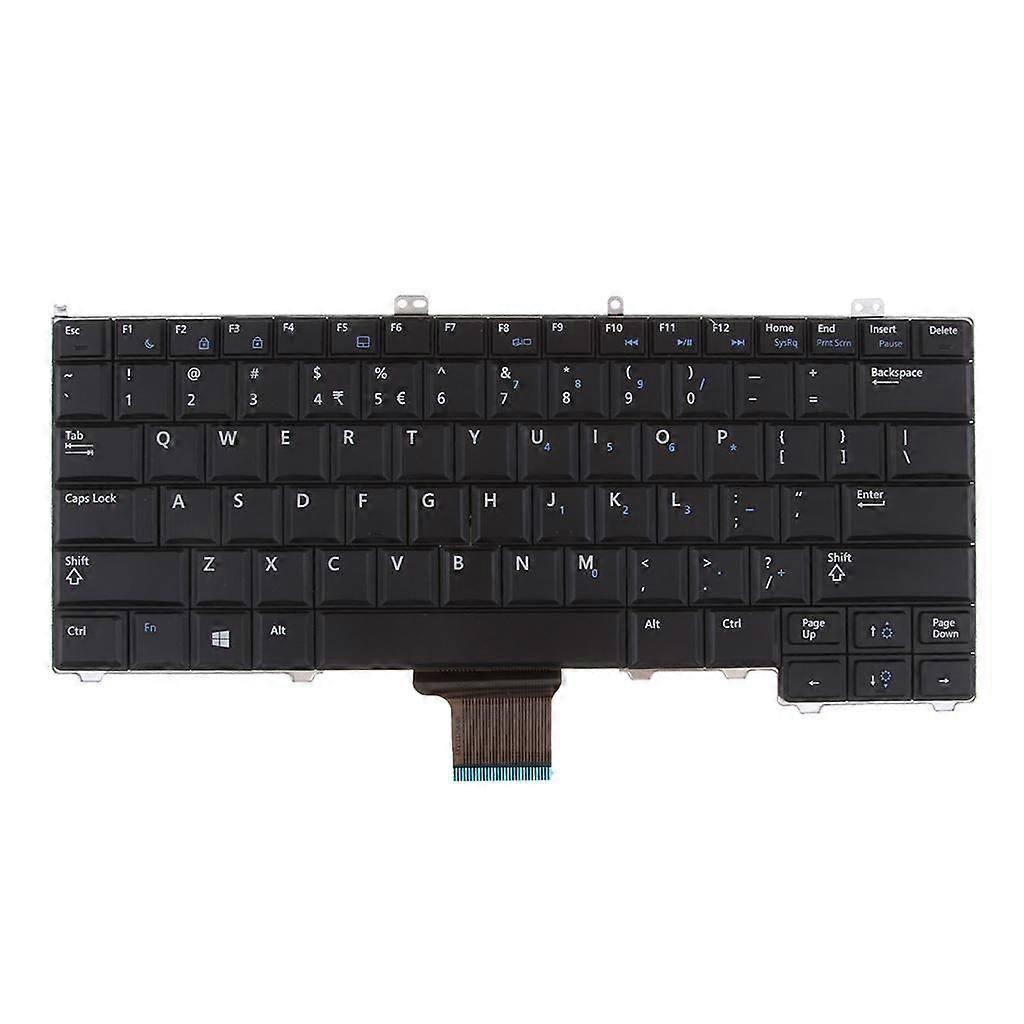 Laptop Computer Keyboard with Small Enter Key for Dell Latitude 12 7000 E7240