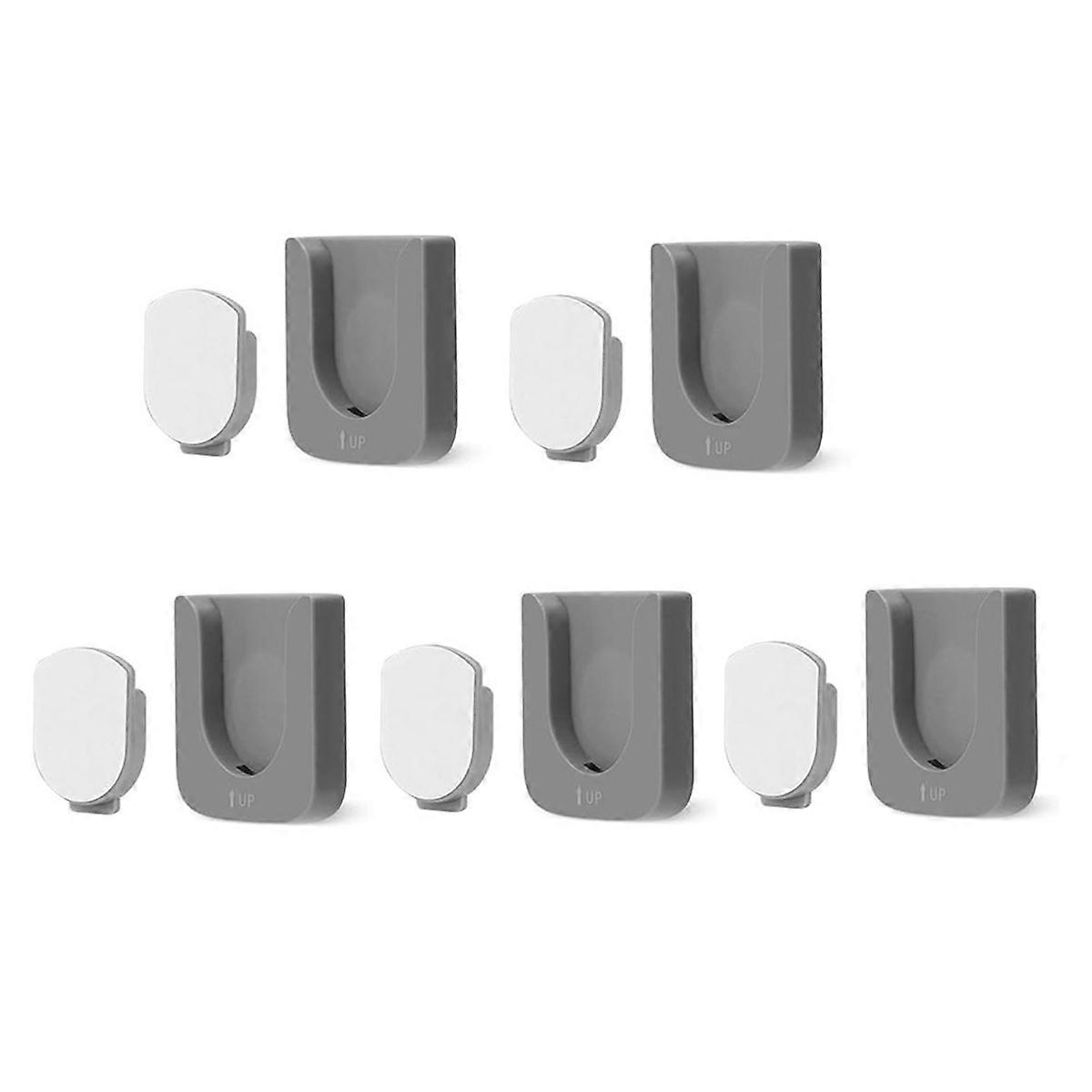 Magnetic Remote Control Holder Wall Mount, (Gray)