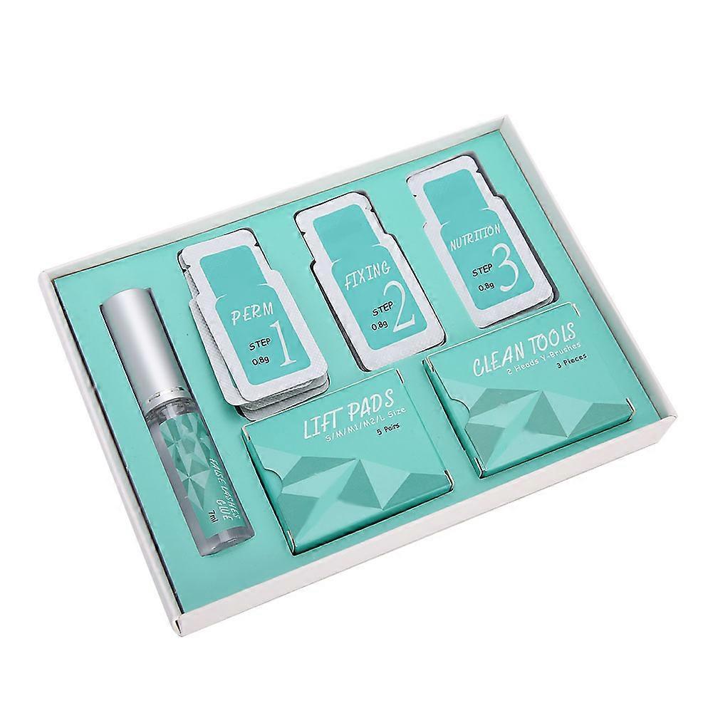 Eyelashes Perming Kit Reusable Eyelash Silicone Patch Curling Set Eyelash Lifting Tool