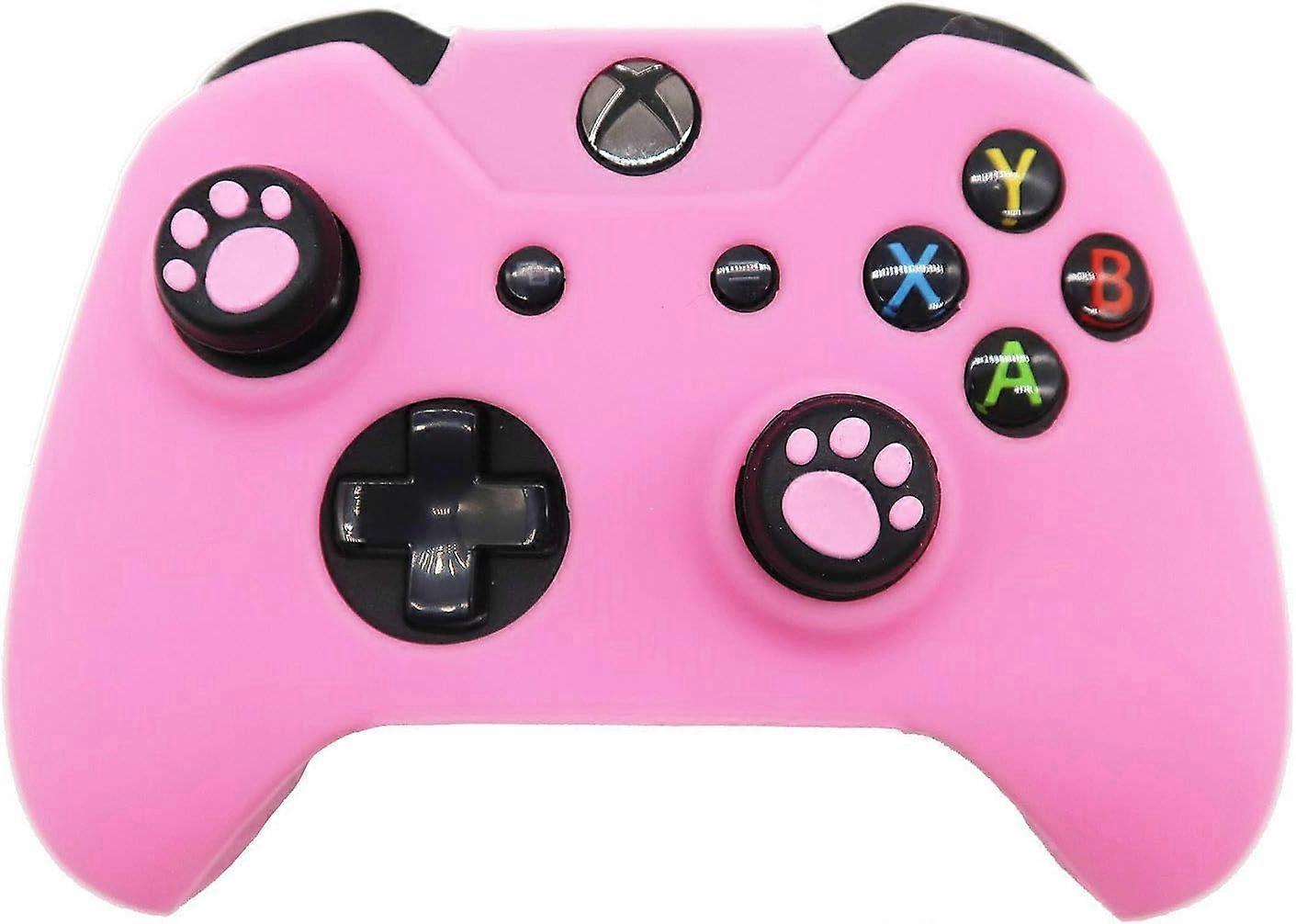 Controller Non-Slip Silicone Cover Protective Cover Accessory Setpink