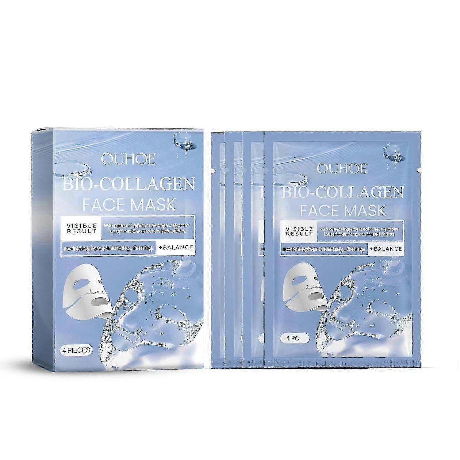 OUHOE Bio-Collagen Real Deep Mask, It Moisturizes Moisturizing Anti-Wrinkle Fade Out Fine Lines Smoo