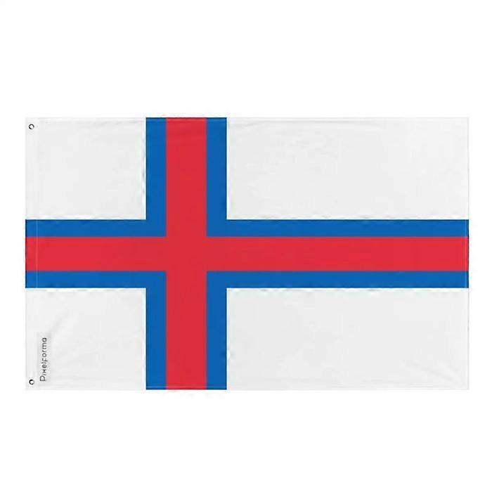 Flag of the Faroe Islands – 192 x 288 cm – Polyester – Metal eyelets – Durable
